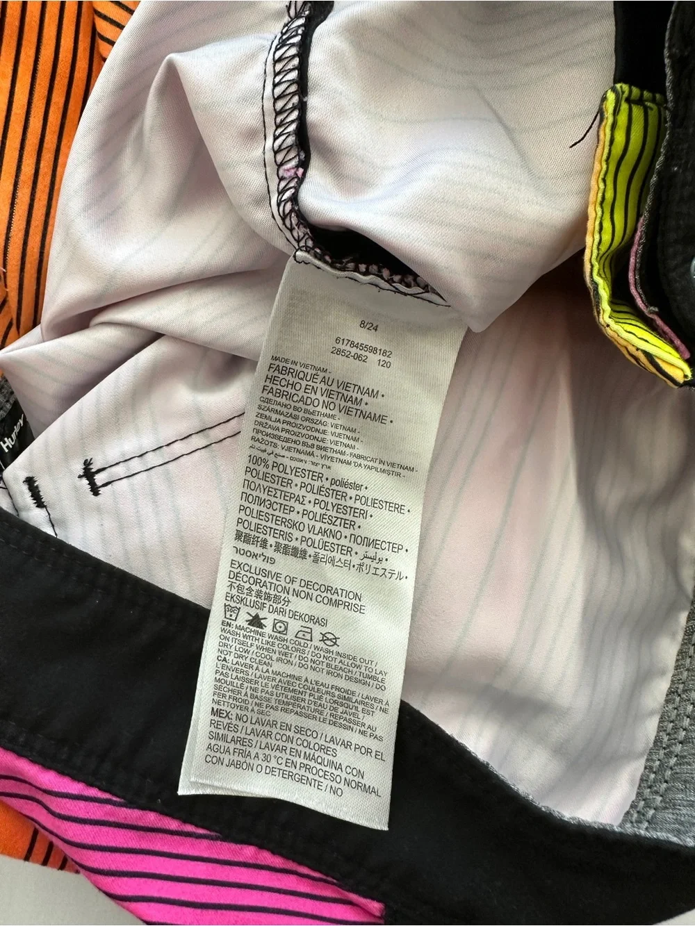 Hurley & Old Navy Boys Swim Short / Swim Trunk 3 Piece Bundle Size M / 8